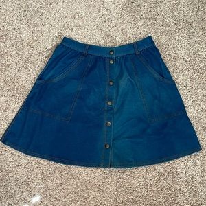 NWT Topshop denim skirt
